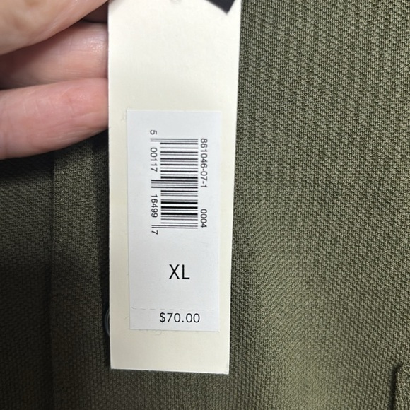 NWT BANANA REPUBLIC Men's Olive Green 100% Pique Polo Shirt size XL - Picture 5 of 10